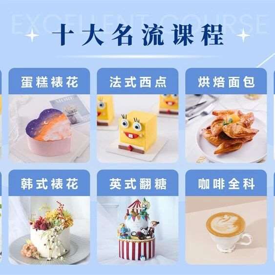 信阳蛋糕烘焙甜品咖啡培训学校口碑排名前几名