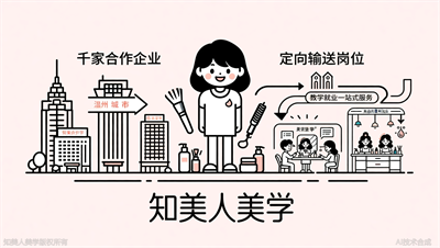 温州毕业即就业！知美人美学全国千家合作企业，定向输送化妆师/店长
