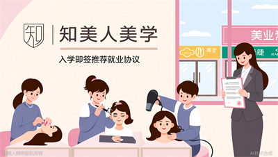 湖州美甲美睫/美发培训学校，知美人美学，入学即签推荐就业协议